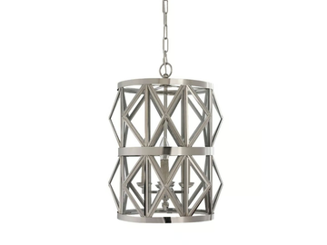 TIMELESS GEOMETRIA 157 - Glass and brass pendant lamp by Il Bronzetto - view 2